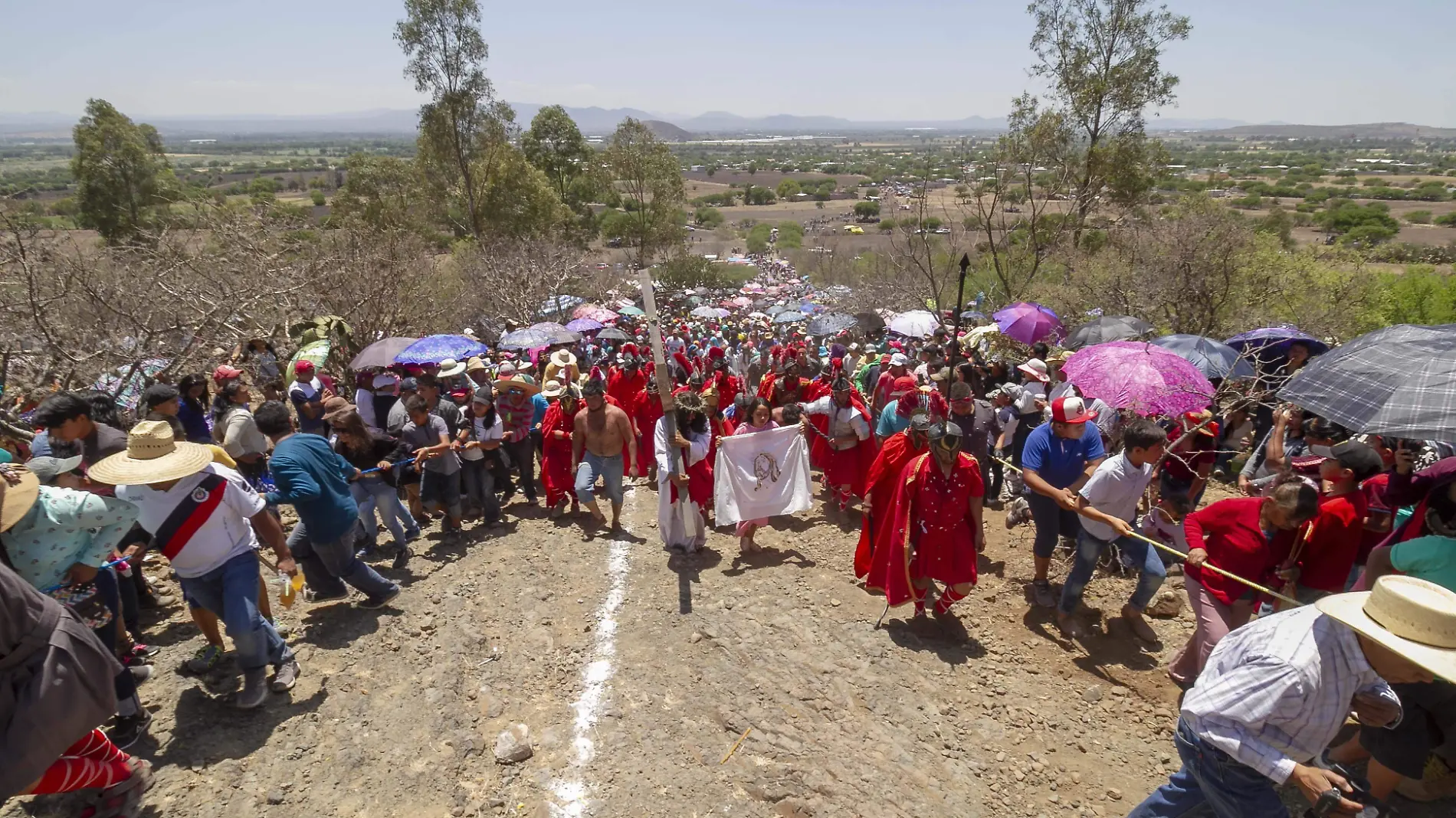 En la comunidad de La Valla se determinó suspender el viacrucis viviente este año por el